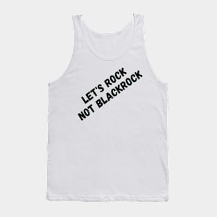 Let's Rock - Black Tank Top